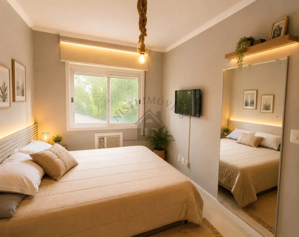 Apartamento da Anita Garibaldi com sacada