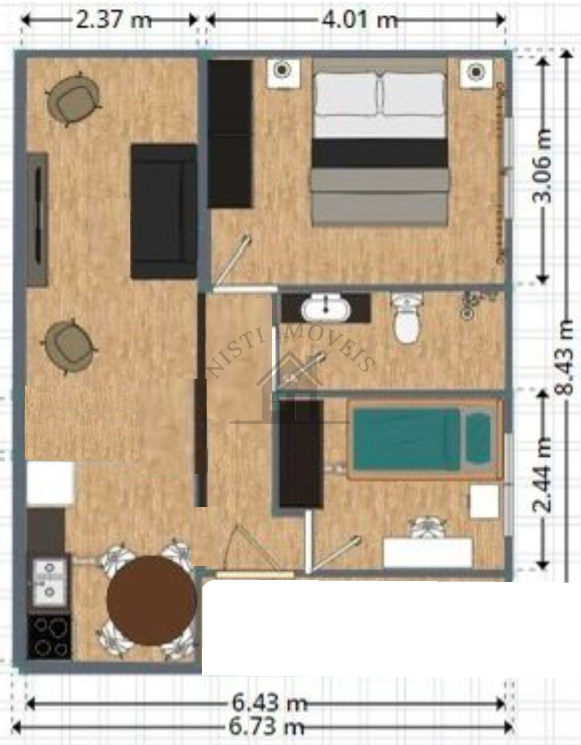 Apartamento, 2 quartos, 44 m² - Foto 16