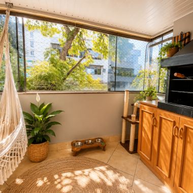 Apartamento da Anita Garibaldi com sacada